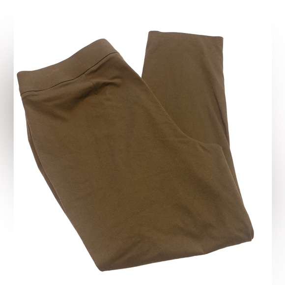 Chico’s Pull On Pant Wide Waistband Cropped - Picture 2 of 6